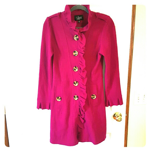 luii wool ruffle jacket